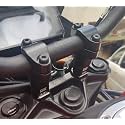 RoadRash Accessories for KTM Adventure 250 390.Handlebar Riser 1 inch Black (for Old Generation)