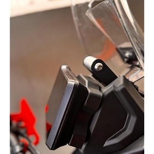 roadrash gps mount mobile holder mount for ktm adventure 390390 s x 2025 silver