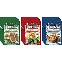 Roads End Organics Gravy Variety Pack ~ Includes (4) Shiitake Mushroom Gravy Mix, 1 Oz, (4) Savory Herb Gravy Mix, 1 Oz and (4) Golden Gravy Mix, 1 Oz ~ Gluten Free, Vegan Gravy Mix Packets