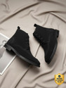 Roadster Black Suede Boots for Men 