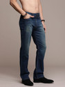 Roadster Boot-Leg Men Dark Blue Jeans