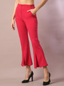 Roadster Flared Women Pink Trousers
