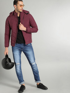 Roadster Full Sleeve Solid Men Jacket