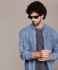 Roadster Full Sleeve Solid Men Jacket