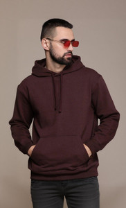 Roadster Full Sleeve Solid Men Reversible Sweatshirt
