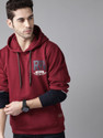 Roadster Full Sleeve Solid Men Sweatshirt