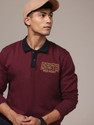 Roadster Full Sleeve Solid Men Sweatshirt