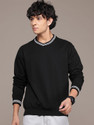 Roadster Full Sleeve Solid Men Sweatshirt