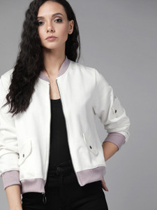 Roadster Full Sleeve Solid Women Sweatshirt