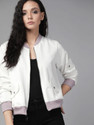 Roadster Full Sleeve Solid Women Sweatshirt