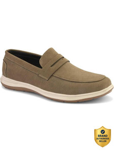 Roadster Khaki Flexible Penny casual Shoe For