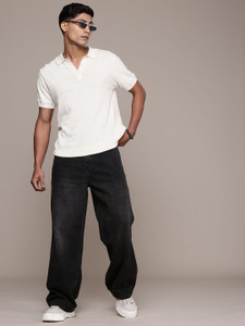 Roadster Loose Fit Men Black Jeans