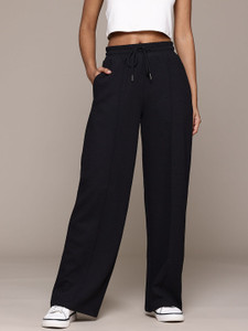 Roadster Loose Fit Women Black Trousers
