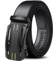 Roadster Men Black Artificial Leather, Texas Leatherite Belt