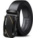 Roadster Men Black Artificial Leather, Texas Leatherite Belt