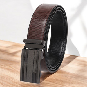 Roadster Men Formal Brown Artificial Leather Reversible