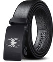 Roadster Men Formal, Casual, Party, Evening Black Artificial Leather, Texas Leatherite Belt