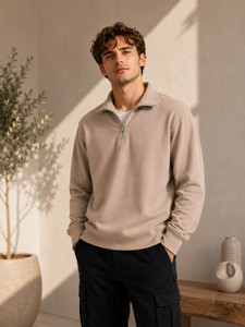 Roadster Men Full Sleeve Solid Sweatshirt