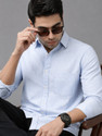 Roadster Men Regular Fit Striped Spread Collar