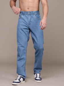 Roadster Men Relaxed Fit Mid Rise Blue