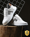 Roadster Men White Running Casual Training Sports