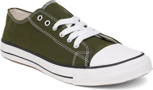 Roadster NA Canvas Shoes For Men Olive