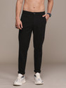 Roadster Regular Fit Men Black Trousers