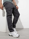 Roadster Regular Fit Men Black Trousers