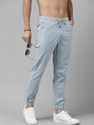 Roadster Regular Fit Men Blue Trousers