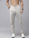 Roadster Regular Fit Men Grey Trousers