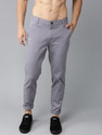 Roadster Regular Fit Men Grey Trousers