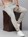 Roadster Regular Fit Men Grey Trousers