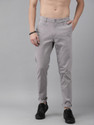 Roadster Regular Fit Men Grey Trousers