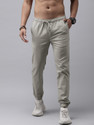 Roadster Regular Fit Men Grey Trousers