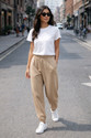 Roadster Regular Fit Women Beige Trousers