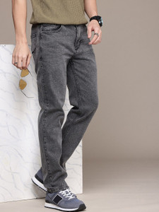 Roadster Regular Men Black Jeans