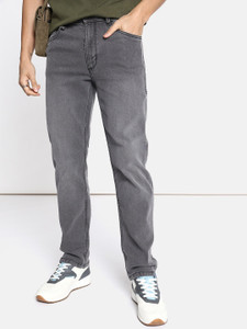 Roadster Regular Men Grey Jeans