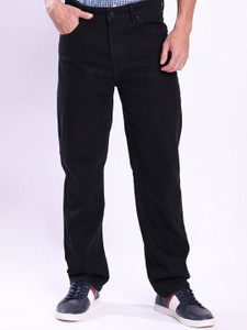 Roadster Relaxed Fit Men Black Jeans