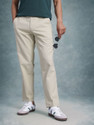 Roadster Relaxed Men Beige Trousers