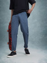 Roadster Relaxed Men Blue Trousers