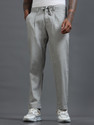 Roadster Relaxed Men Silver Trousers