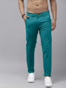 Roadster Slim Fit Men Blue Trousers