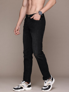 Roadster Slim Men Black Jeans