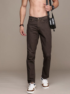 Roadster Slim Men Brown Jeans