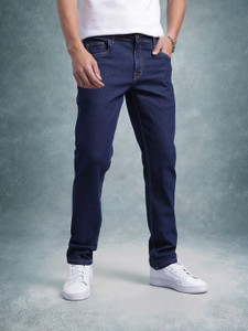 Roadster Slim Men Dark Blue Jeans