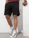 Roadster Solid Men Black Regular Shorts