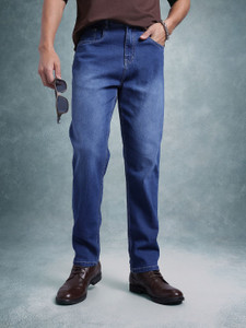 Roadster Straight Fit Men Blue Jeans