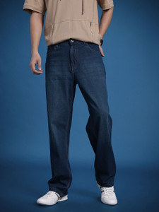 Roadster Straight Fit Men Blue Jeans
