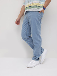 Roadster Straight Fit Men Blue Jeans