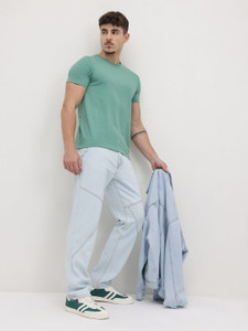 Roadster Straight Fit Men Blue Jeans